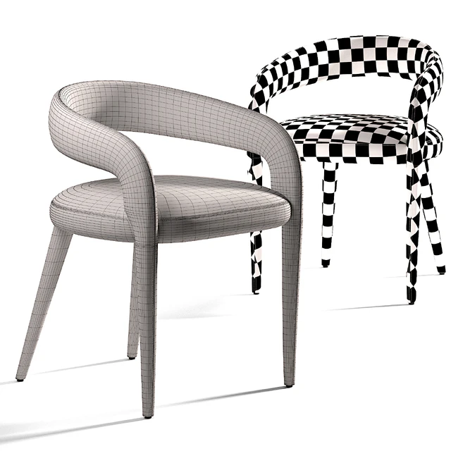LISETTE GRAY DINING CHAIR — Descargar