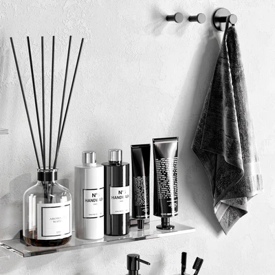 Boutique Hotel bathroom accessories — Ver 4