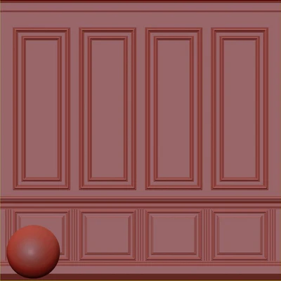 Decorative plaster with molding 107 — View 3