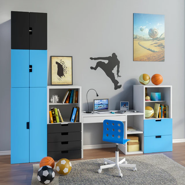 Modular furniture and accessories for a children's room IKEA set 1 — Descargar