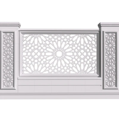 Fence in oriental style. Arabian Fence — Ver 3