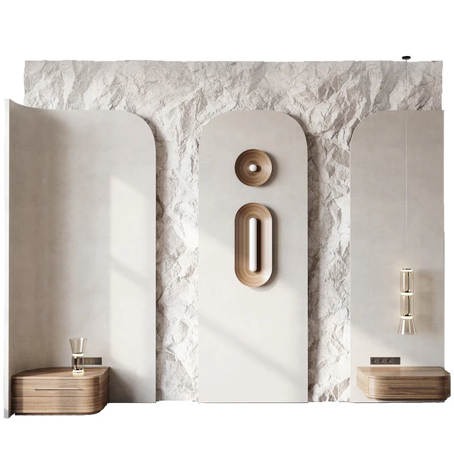 Headboard 3d Wall Panel 17 — Descargar