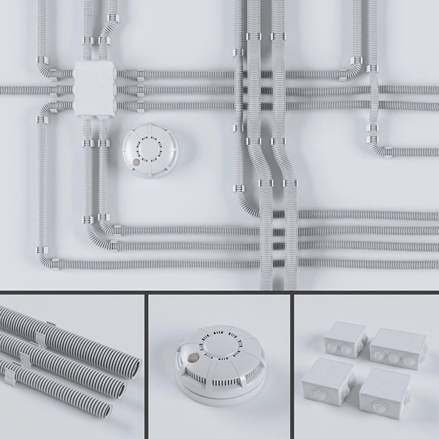 Set of wires for electrical wiring in corrugation — Descargar