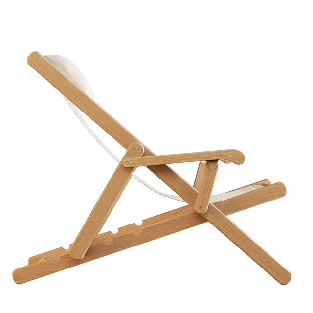 Folding deck chair CHELSEA by Unopiù — Download