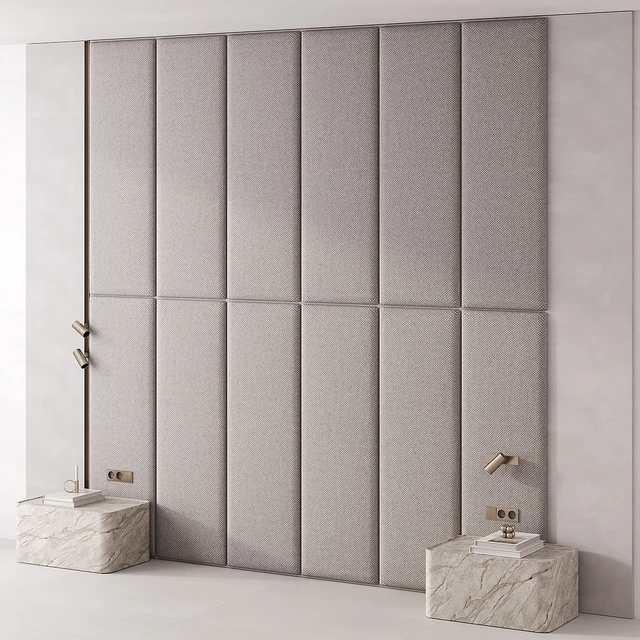 Bedroom headboard Warm Gray — Descargar