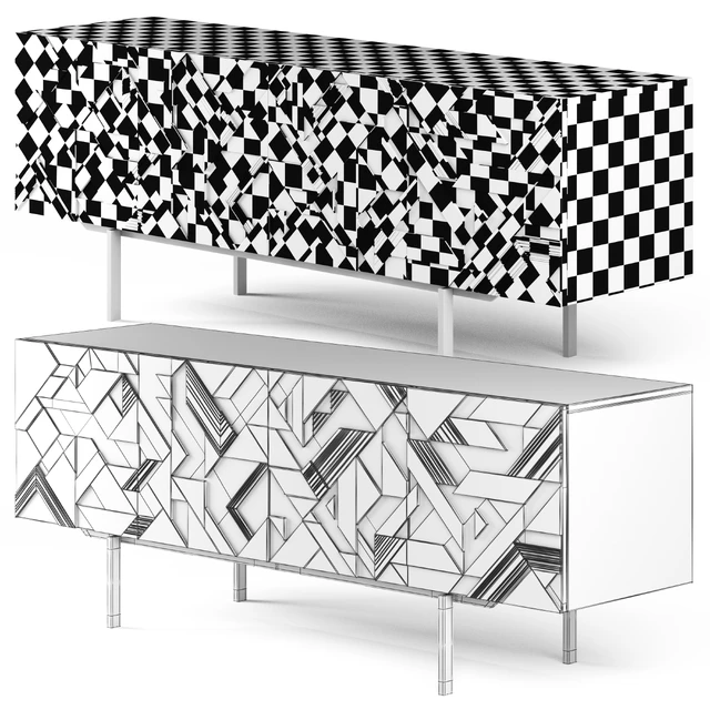 Globewest Ethnicraft 4 door Buffet — Descargar