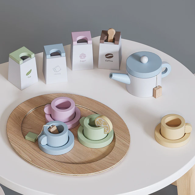 Toy set for tea — Descargar