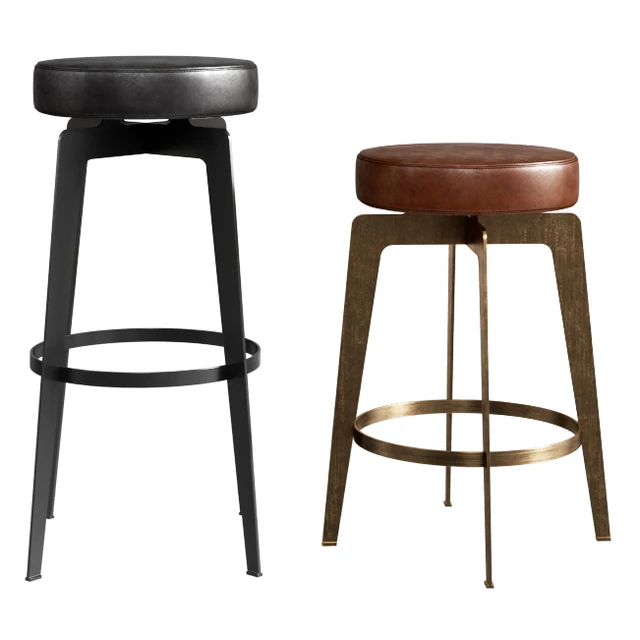 Cb2 Hayden Round Bar & Counter Stools — Скачать