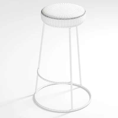 Rockett St George / Atlantis Velvet Bar Stool — Вид 3