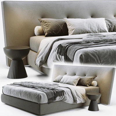 Poliform Rever Bed — Ver 3
