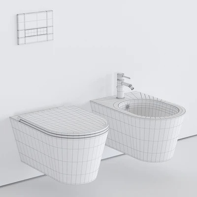 Alice Ceramica Hide Round Wall-Hung WC — Ver 3