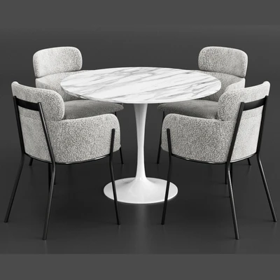 CB2 & Knoll Dinning Set — Ver 2
