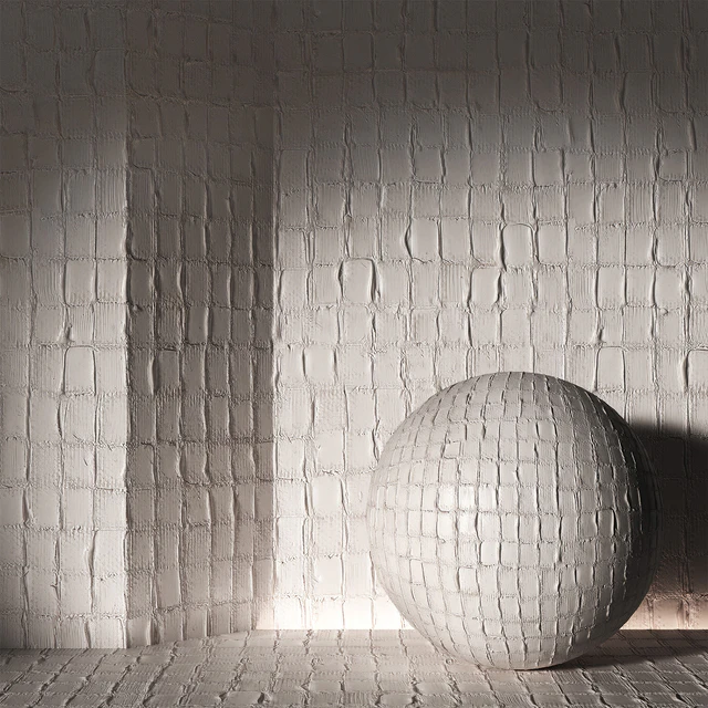 Plaster Patches seamless 4k material. Rough decorative wall finishing. — Descargar