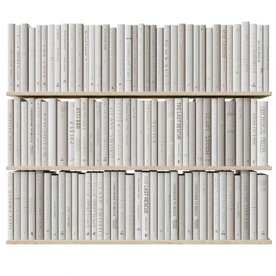 A set of beige books Books light beige — Ver 3