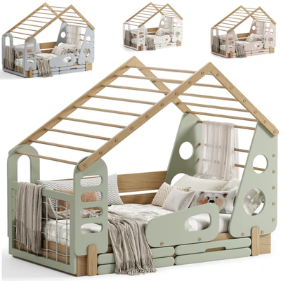 Kids Bed House sport By rozetka — Ver 4