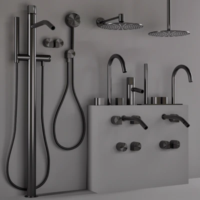 CEA Duet bathroom faucet set — Ver 3