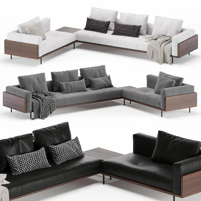 Sofa Brasilia Minotti — Скачать