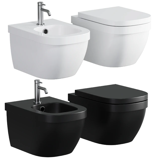 Grohe Euro Ceramika miska WC wisząca z PureGuard biel alpejska 3932800H — Descargar