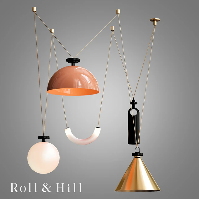 Roll & Hill Shape Up 5-Piece Chandelier — Descargar