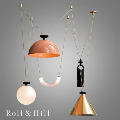 Roll & Hill Shape Up 5-Piece Chandelier — Descargar