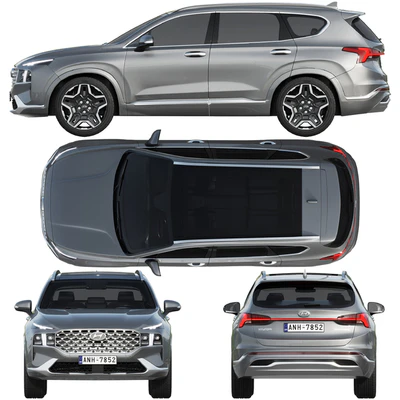 Hyundai Santa Fe 2021 — Вид 3