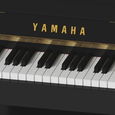 Yamaha b2 PE piano with bench — Ver 3