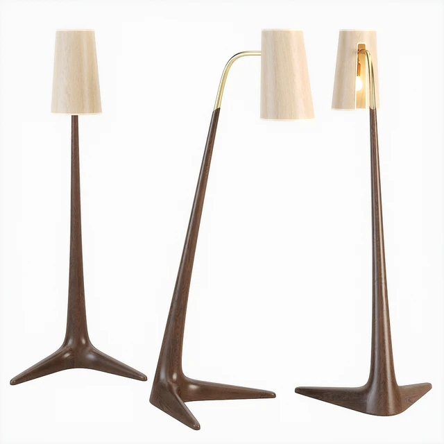 Vladimir Kagan 2080 Cygnet Floor Lamp — Descargar