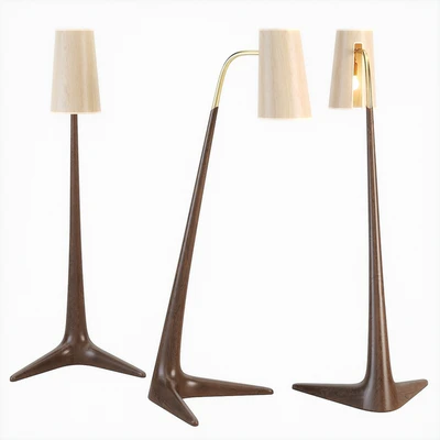 Vladimir Kagan 2080 Cygnet Floor Lamp — Ver 1