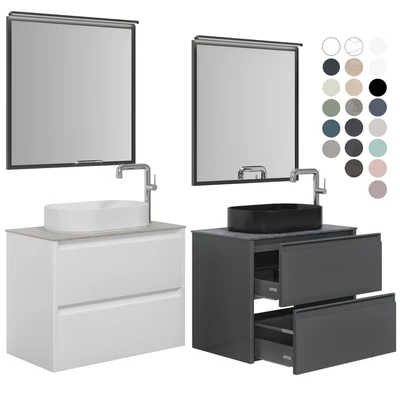 Allen Brau Fantasy 80/100/120 two drawers — Ver 1