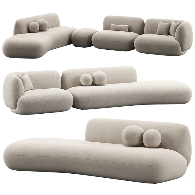 Jade Sofa 2 by Potocco — Descargar