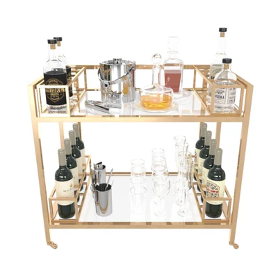 Restoration Hardware 1930S FRENCH TROLLEY BAR CART — Ver 2
