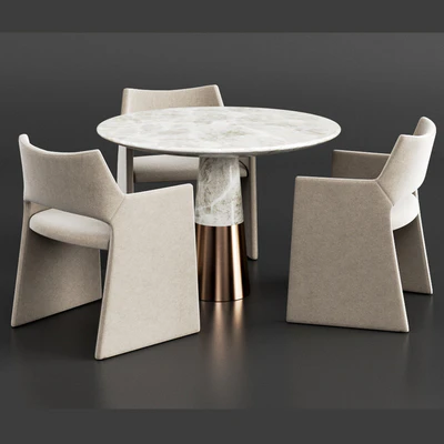 CB2 Dinning Set 4 — Ver 2