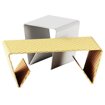 Bolling Coffee and Side Table set by Ivy Bronx — Вид 5
