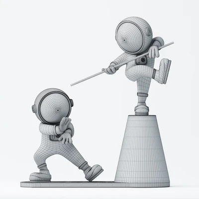 Kung fu astronaut — Ver 2