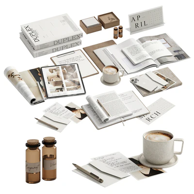 White decor for the workplace — Ver 1