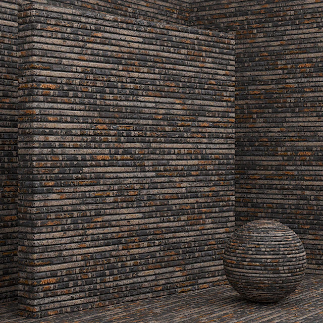 Material (seamless) - brick, tile set 2 — Descargar