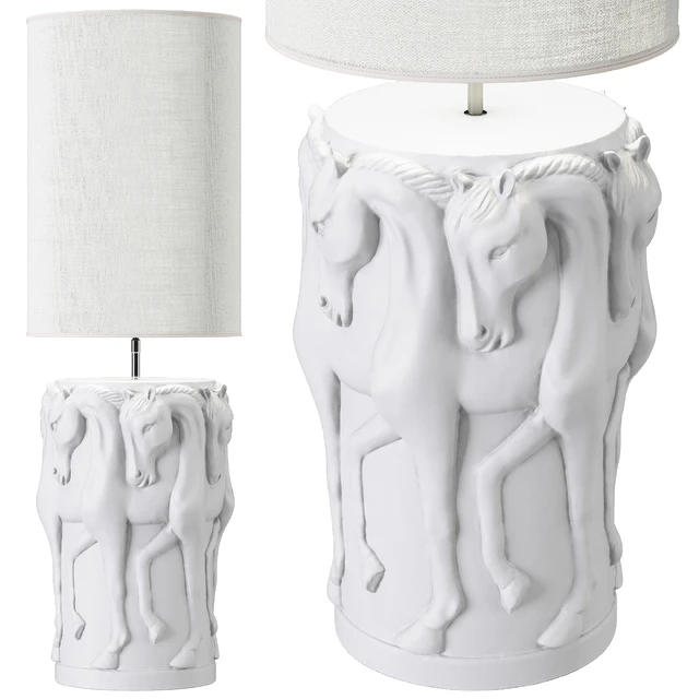 ADAMSBRO LAMP STAND DANCING HORSES — Descargar