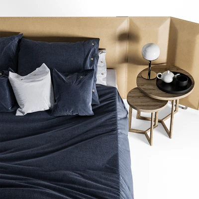 Flexform Eden Plus Bed — View 2