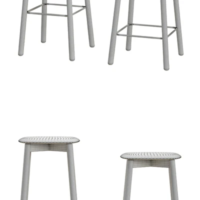 Soft edge 32 bar stool — Ver 3
