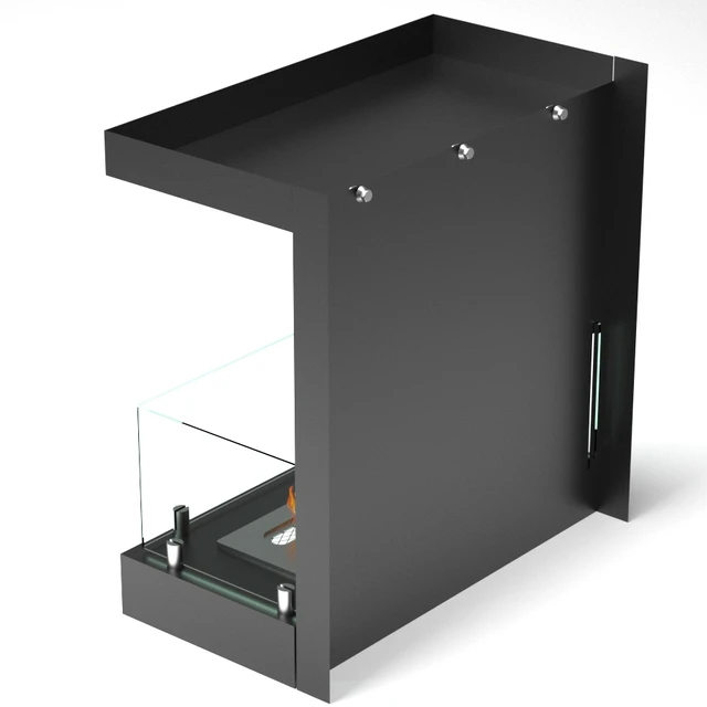 Built-in biofireplace Lux Fire Front 440 S — Descargar