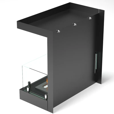 Built-in biofireplace Lux Fire Front 440 S — Ver 3