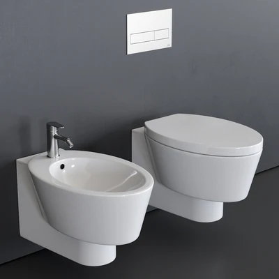 Scarabeo Ceramiche Wish Wall-Hung WC — Вид 1