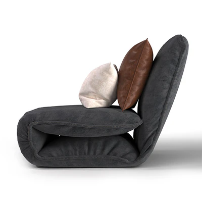 Velvet Lounge Armchair — Ver 3