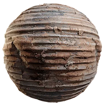 dirty corrugated metal sheet 002 — Descargar