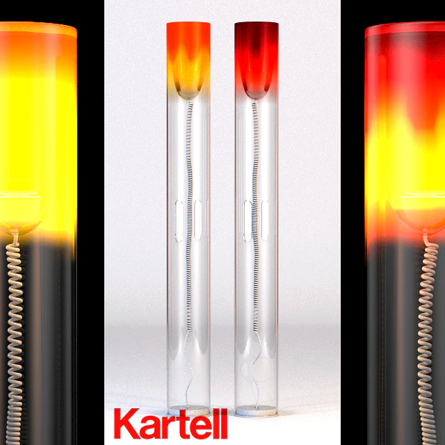 Floor Lamp Kartell Toobe Floor Lamp — Descargar