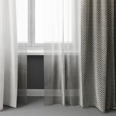 Curtains with window — Ver 3