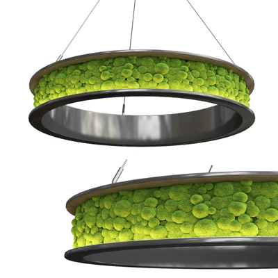 Freund Nova Ring Moss Pendant Light — download
