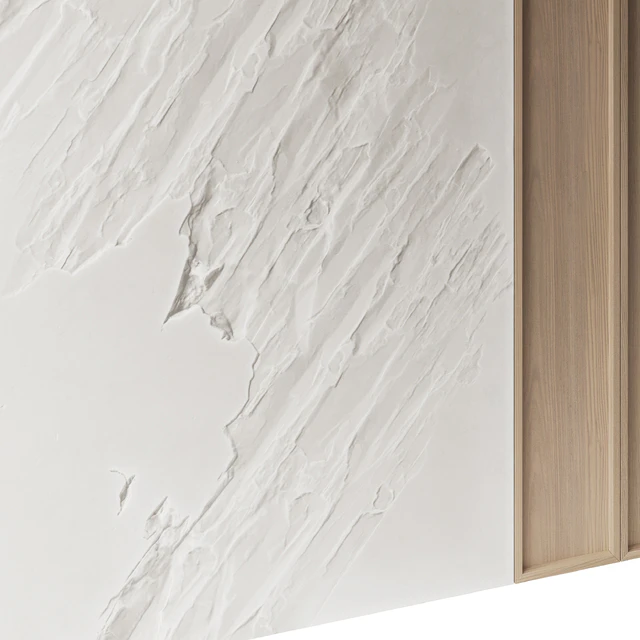 Decorative wall made of stone and wood 006 — Descargar