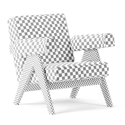 053 Capitol Complex Armchair by Pierre Jeanneret — Ver 4