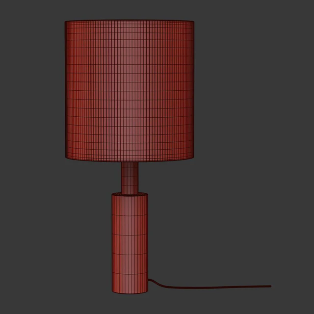 Jony table lamp / Круглый настольный светильник — Скачать